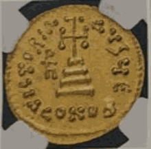 three emperors/cross & Heraclonas Fr-107 S-769type (4,42g) -UNC